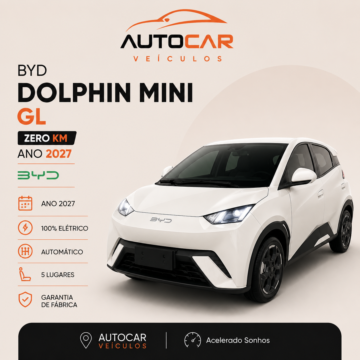 BYD Dolphin Mini GL 