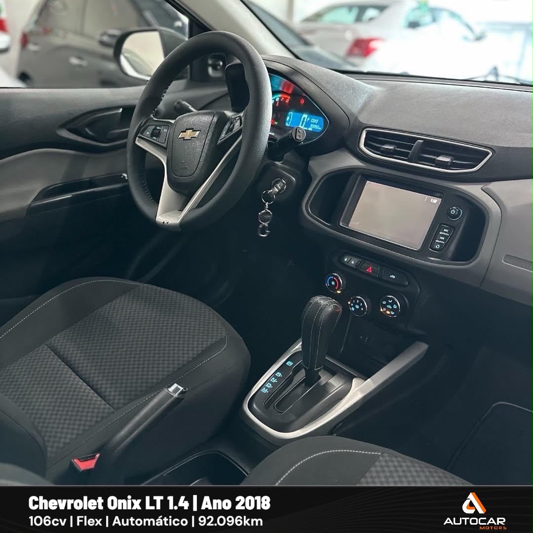 CHEVROLET  Onix LT 1.4 Automático 