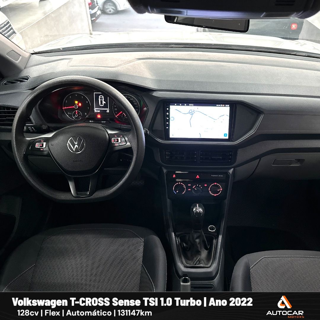 VOLKSWAGEN  Volkswagen T-Cross Sense 1.0 TSI Automático