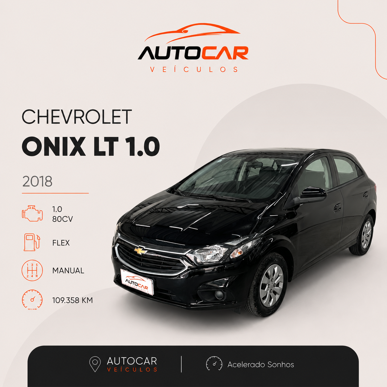 CHEVROLET Chevrolet Onix LT 1.0 Flex Manual 